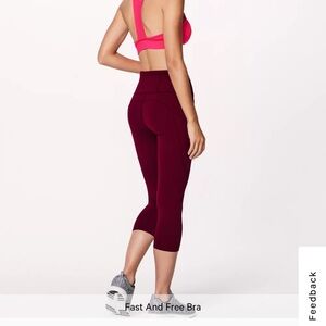 Lululemon Hot Pink SportsBra